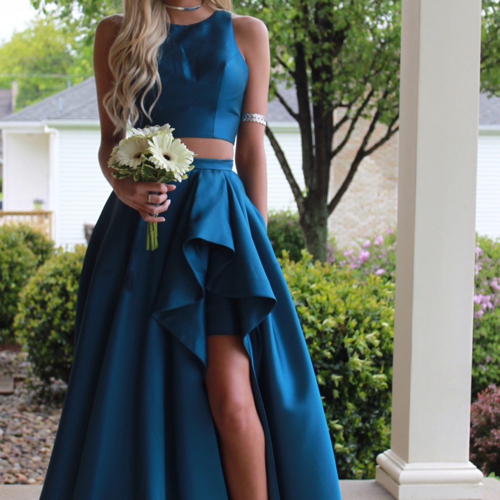Sherri Hill Spring 2017 #50751 Teal
